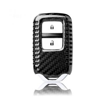 Carbon Fiber Remote Flip Key Cover Case fit Honda Civic HRV