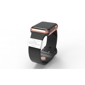 Halloween Gifts Ring Loops For Watch Band Strap  Adornment For Smart Watch Rubber Sport Band Charm